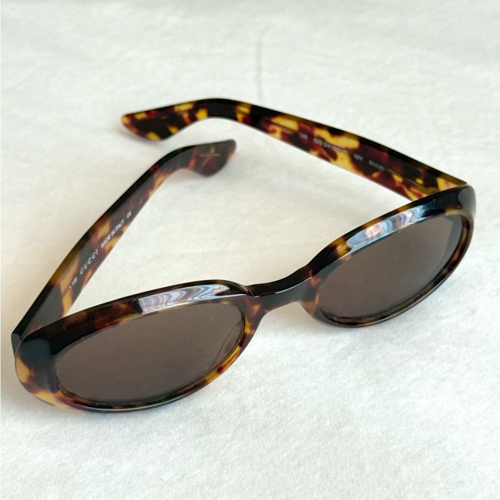 Vintage Gucci Tortoise Shell Sunglasses